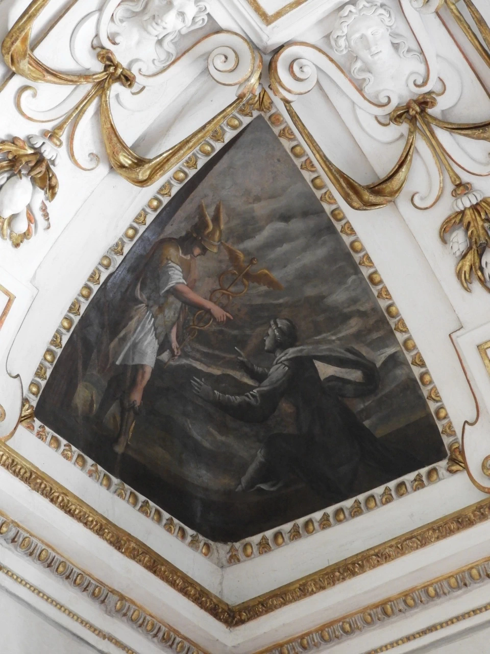 Mercurio Ersea e Aglauro . Metamorfosi - Palazzo Ducale, Mantova